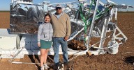 Wayward hunk of NASA equipment falls in rural West Texas farmland