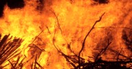 Downed power line sparks brush fire at Vandenberg Space Force Base
