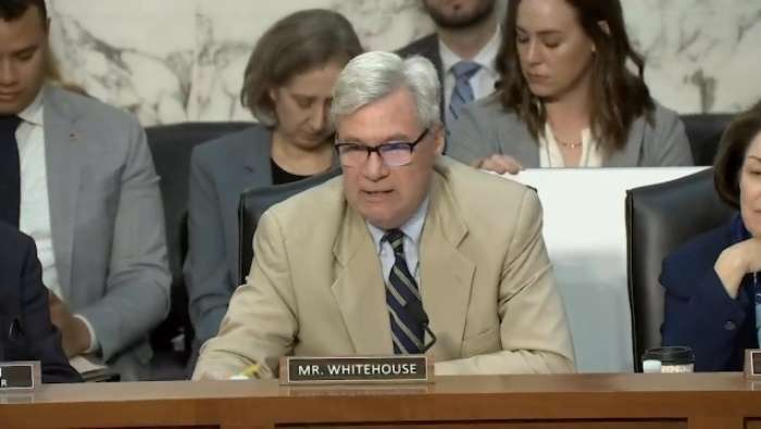 Whitehouse, Senate Dems spar with Bondi over alleged DOJ weaponization