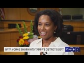 Naya Young sworn into Tampa's City Council District 5 seat