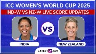 Cricket IND-W 40/0 in 10 Overs | India vs New Zealand Live Score Updates of ICC Women’s World Cup 2025: Smriti Mandhana, Pratika Rawal Get Off to Controlled Start