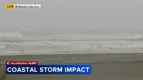More flooding at the Jersey shore as coastal storm moves out 