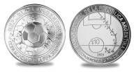 Argentina lanzó moneda conmemorativa para el Mundial de 2026 recordando el mítico gol de Maradona ante Inglaterra en México 86