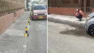 Denuncian la instalación de barreras en andén del barrio Guayacanes; vecinos reportan accidentes