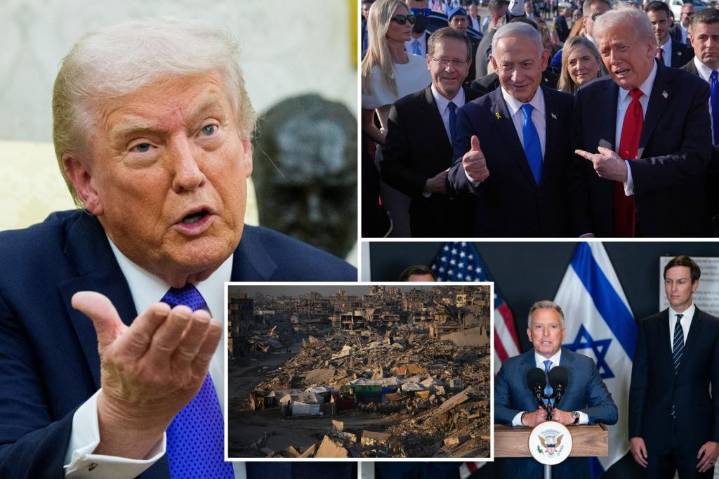 Trump says 'I will' visit Gaza, calls 'respect'  for president 'most important factor' in peace deal