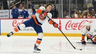 Matthew Schaefer won't admit to any rookie nerves before NHL debut
