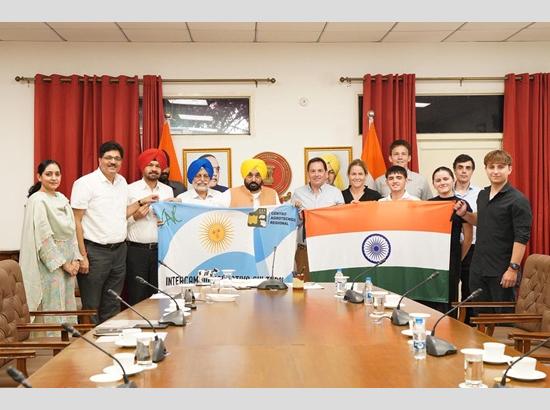 Punjab, Argentina explore agricultural collaboration: CM Mann pushes for profitable farming ties