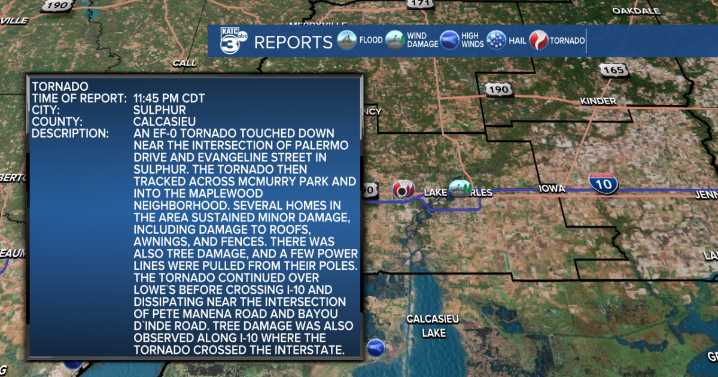 Calmer weather to start a new week; a second front makes it's way to Acadiana