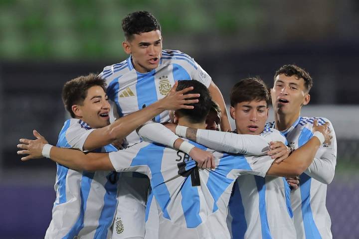 A octavos. Argentina vs. Australia Sub 20: resumen, goles y resultado del partido del Mundial Chile 2025