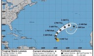 Tormenta Lorenzo avanza desorganizada sobre el Atlántico central sin representar amenaza