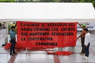 Plataforma Agraria continúa en los alrededores de la CSJ donde exigen la expulsión de banda criminal