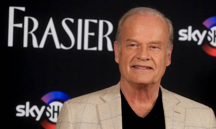 El actor Kelsey Grammer da la bienvenida a su octavo hijo a los 70 años