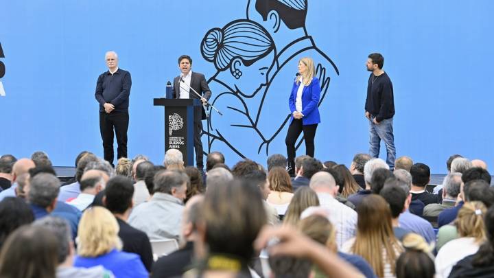 Kicillof llamó al peronismo a pensar cómo volver a la Casa Rosada