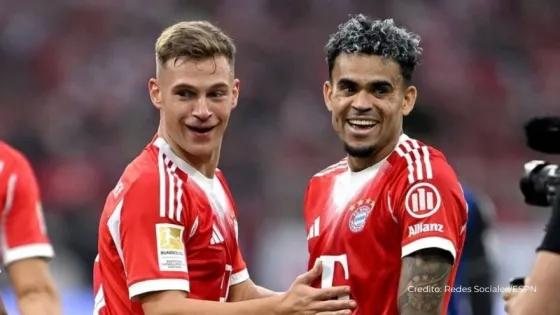 Los halagos de Kimmich a Luis Díaz en el Bayern