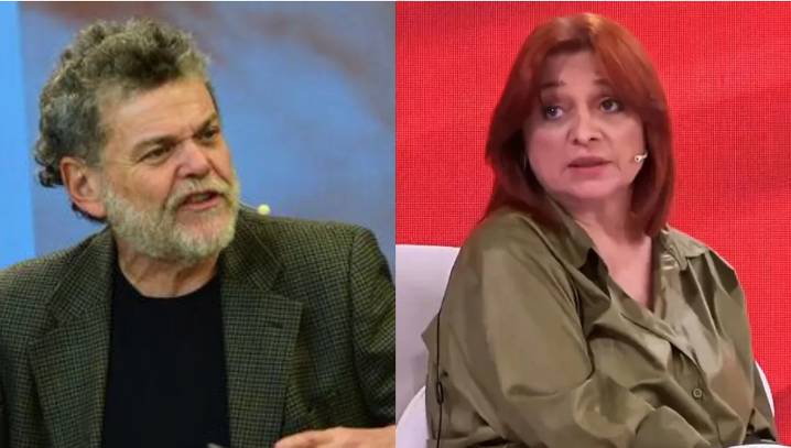 “Comentarista” y “Opinator”: el cruce entre Alfredo Casero y Marcela Feudale