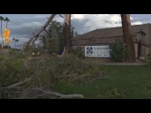 Microburst does serious damage in parts of the Valley Monday