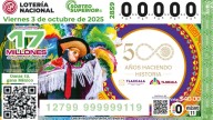 Resultados Lotería Nacional Hoy 3 de Octubre: Lista de Números Ganadores Sorteo Superior 2859