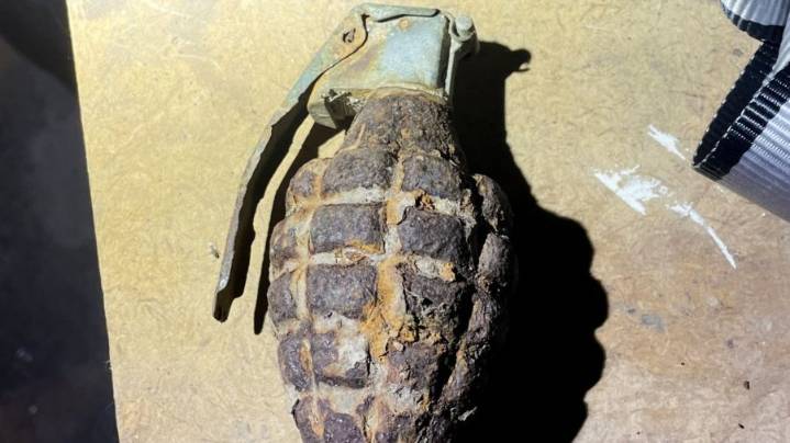 3-year-old finds World War II grenade in Hartline yard