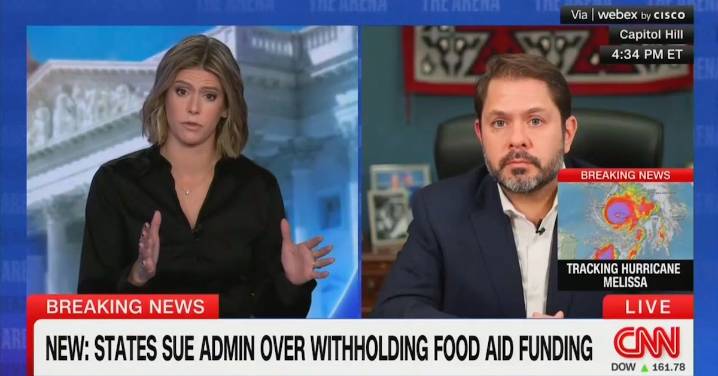 CNN’s Kasie Hunt Grills Dem Senator On His Party’s Role in Government Shutdown