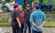 Inspecciona Ana Paty Peralta trabajos preventivos por lluvias en Cancún