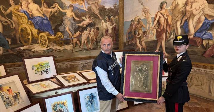 Italy police seize 21 suspected forged Salvador Dali artworks after show opens in Parma