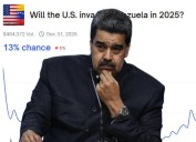 Tensión entre EE. UU. y Venezuela agita los mercados de predicción y provoca apuestas sobre una posible invasión a Maduro en 2025