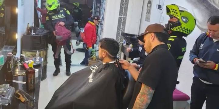 Desmantelan una red de microtráfico oculta en una barbería de Ciudad Bolívar