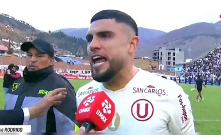 Rodrigo Ureña eufórico tras ganar el tricampeonato con Universitario: "Que sigan llorando, inventando excusas, hemos sido los mejores"