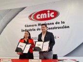 Firman convenio CMIC y Fonacot para acercar créditos a trabajadores de la industria de la construcción