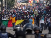 Photos: Four killed in Cameroon protests as election results awaited