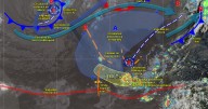 No deja de llover en Veracruz, Puebla y Querétaro; ingresa el frente frío número 7