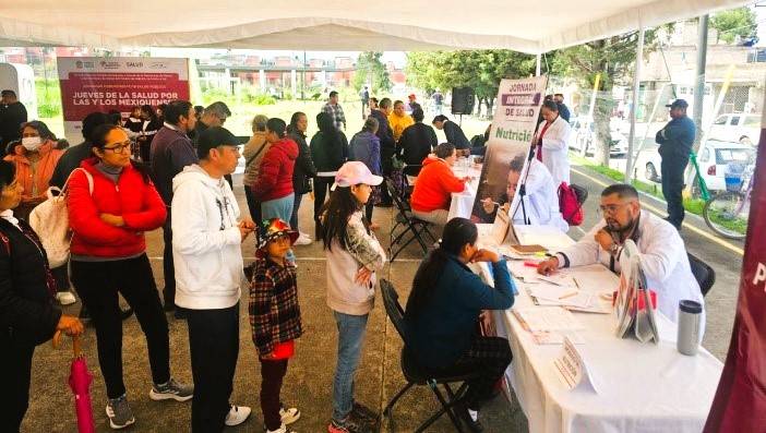 Beneficia GEM a más de 44 mil personas con el programa “Jueves por la Salud de las y los Mexiquenses”