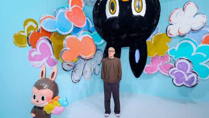 Labubu Creator Kasing Lung Fetes Moynat Collaboration and The Monsters 10th Anniversary Exhibition in Shanghai