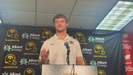 Zach Lutmer explains why Wisconsin was called for pregame penalty