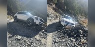Black Bear Pass closed after SUV gets stuck on cliffside road