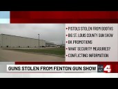 Police investigating thefts from gun show in Fenton