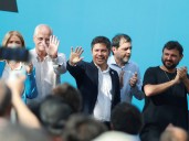 Kicillof cerró la campaña bonaerense del peronismo: "Milei es la estafa más grande de la historia argentina"