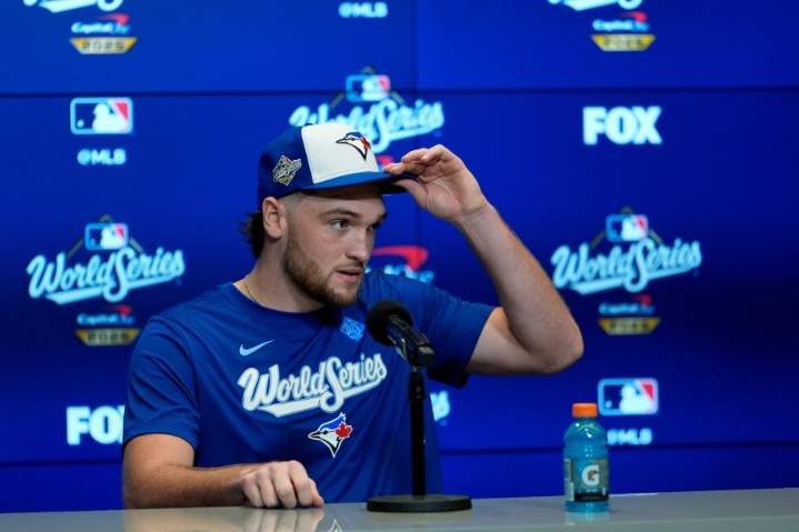 Rookie Trey Yesavage to start World Series opener for Blue Jays, just his 7th big league game