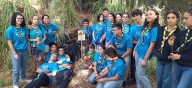 Voluntarios ayudan a erradicar plantas invasoras en el Parque de los Cabezos de Islantilla