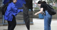 Wind warning in effect Sunday afternoon