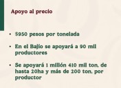 Gobierno federal y estatales apoyarán a productores de maíz.
