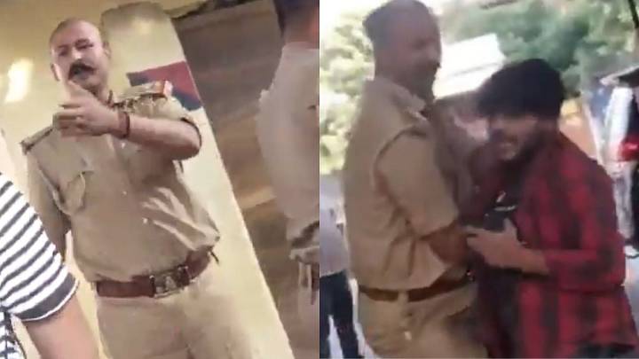 'Bana Video, Teri G*** Tod Dunga': Kanpur Sub-Inspector Slaps, Kicks & Abuses Student Who Came To File Complaint; Probe Launched