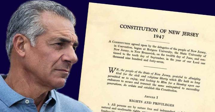 Jack Ciattarelli Called for ‘New Constitution’ to Bypass Courts, Legislators