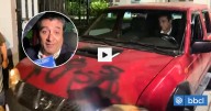 Rector del INBA reacciona con ironía por destrozos a su camioneta: "Siempre quise un convertible"