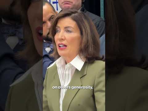 Hochul Makes a Call to Action as Federal Funding Cuts Threaten to Halt SNAP Benefits #shorts