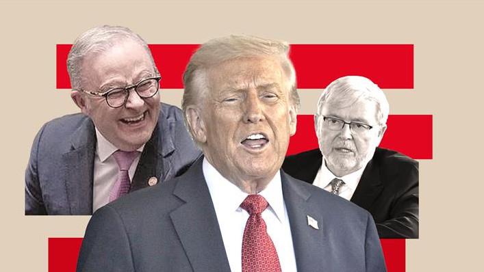 Anthony Albanese backs Australia’s ambassador to US Kevin Rudd after Donald Trump says ‘I don’t like you’