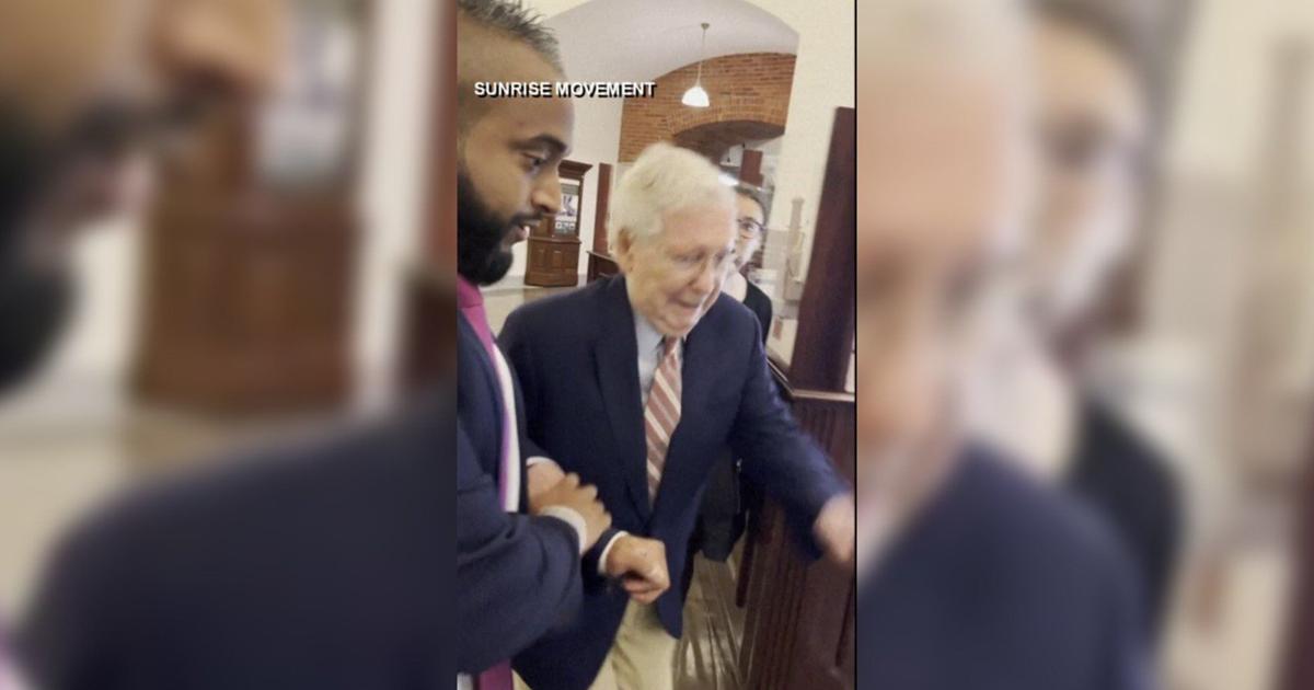 Mitch McConnell falls at Capitol; escorted out in wheelchair