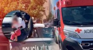 Rescatan a niña de 2 años tomada como rehén con machete por su propio familiar en Nogales, Sonora