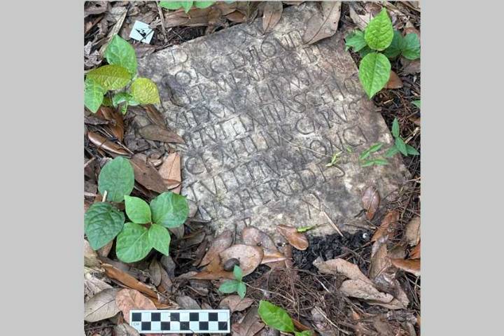 A long-lost ancient Roman artifact reappears in a New Orleans backyard