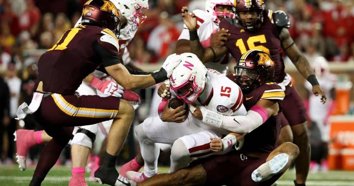 Minnesota beats No. 25 Nebraska 24-6, sacking Dylan Raiola 9 times